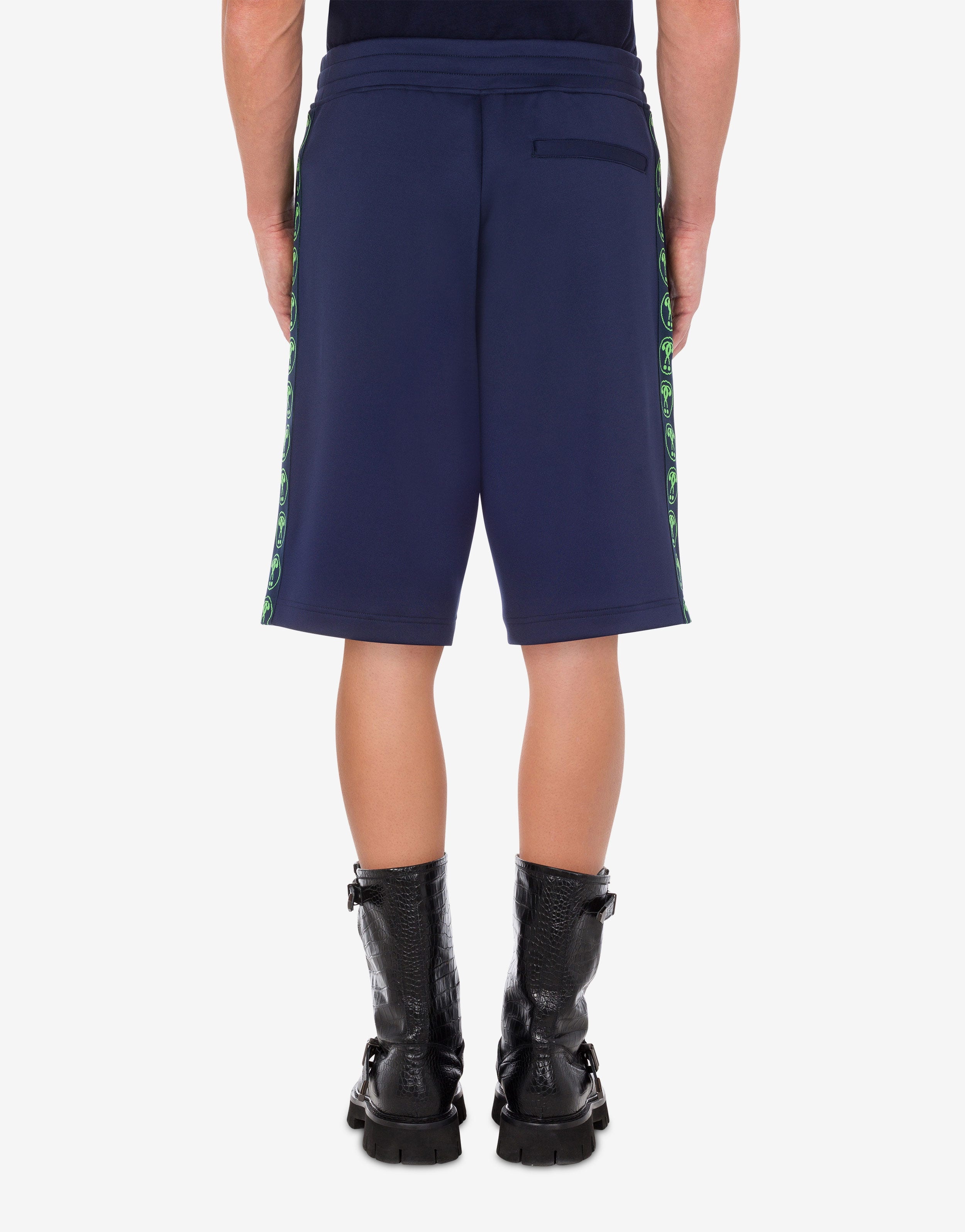 DOUBLE QUESTION MARK TECHNICAL FLEECE BERMUDA SHORTS - 3
