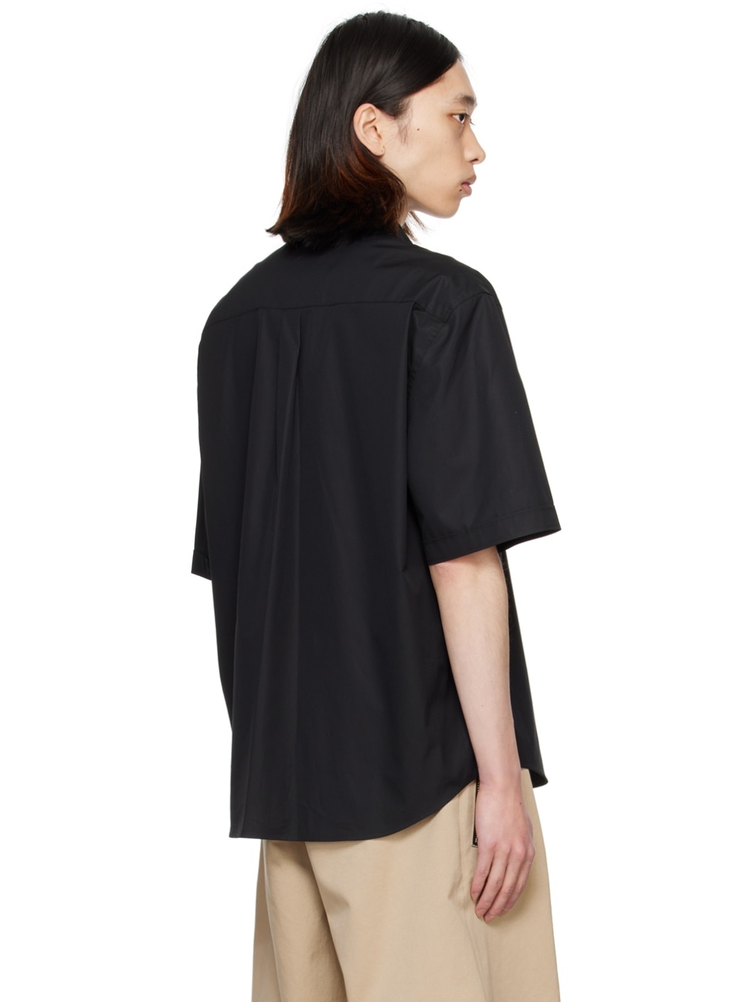 Black Embroidered Shirt - 3