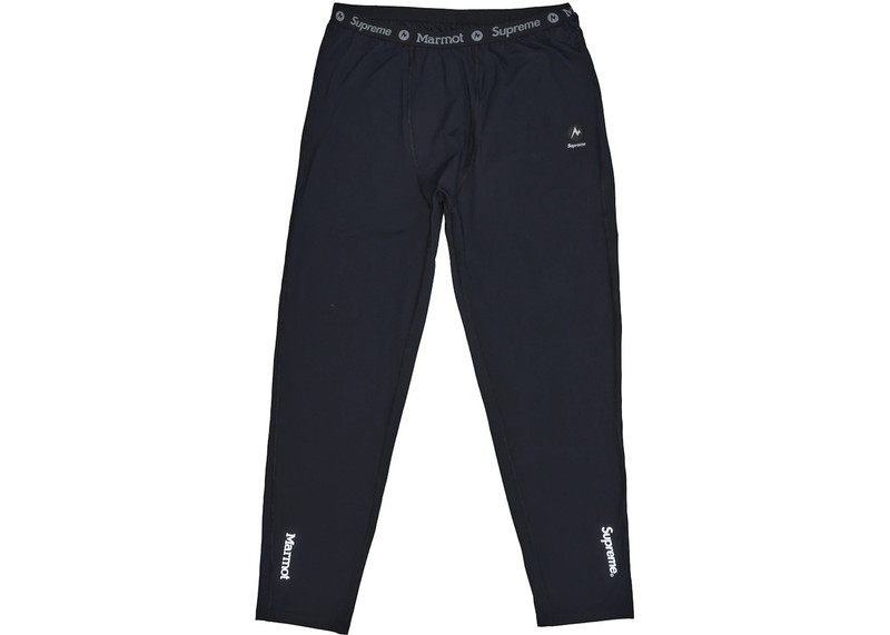 Supreme Supreme Marmot Base Layer Pant Black outlook