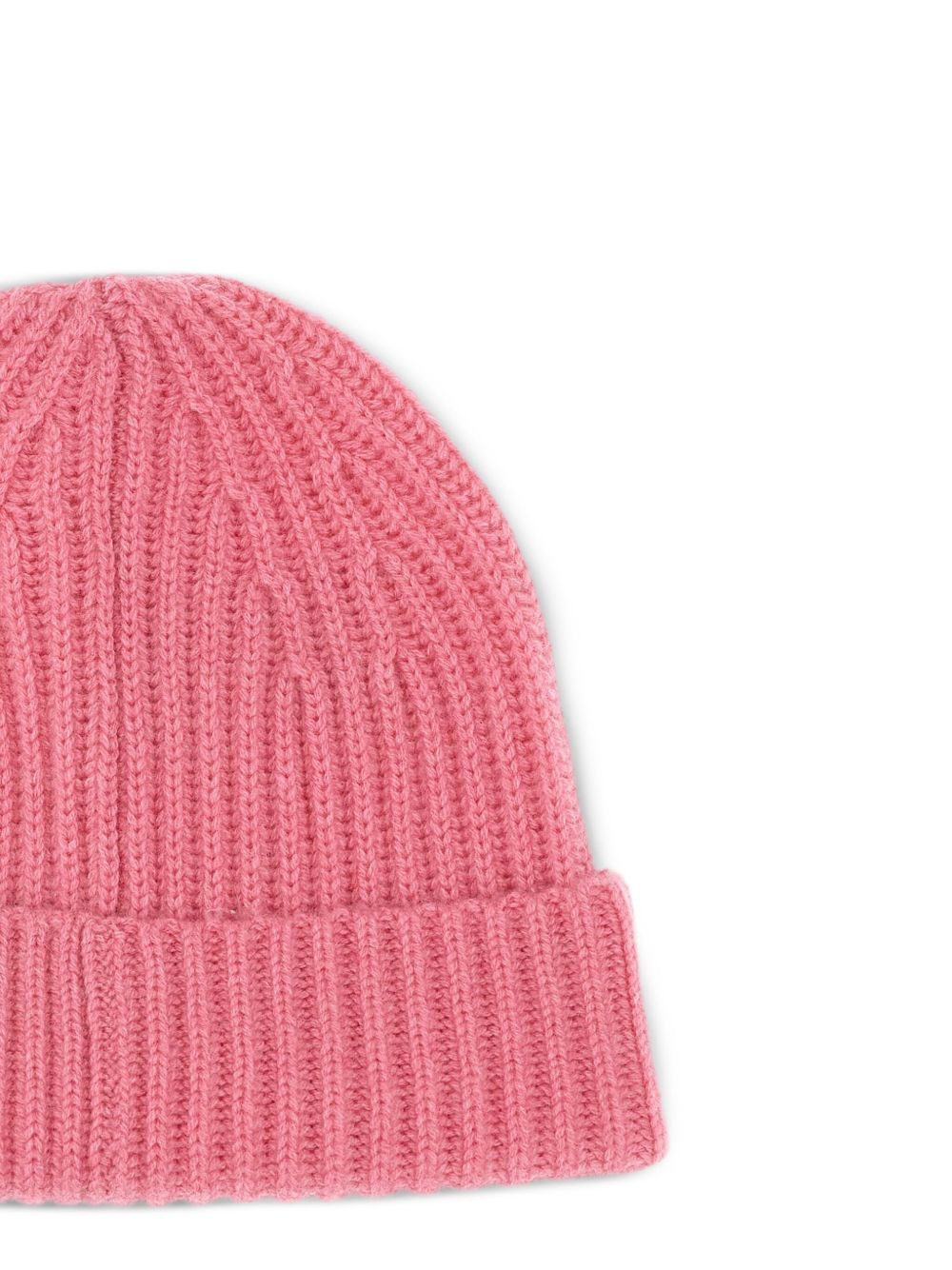ribbed cashmere beanie - 2