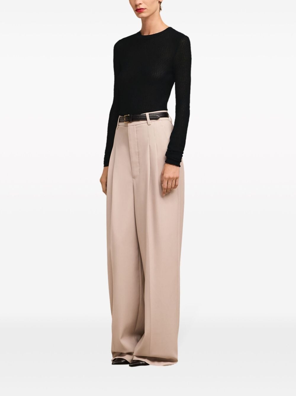 sheer bouclÃ© jumper - 3