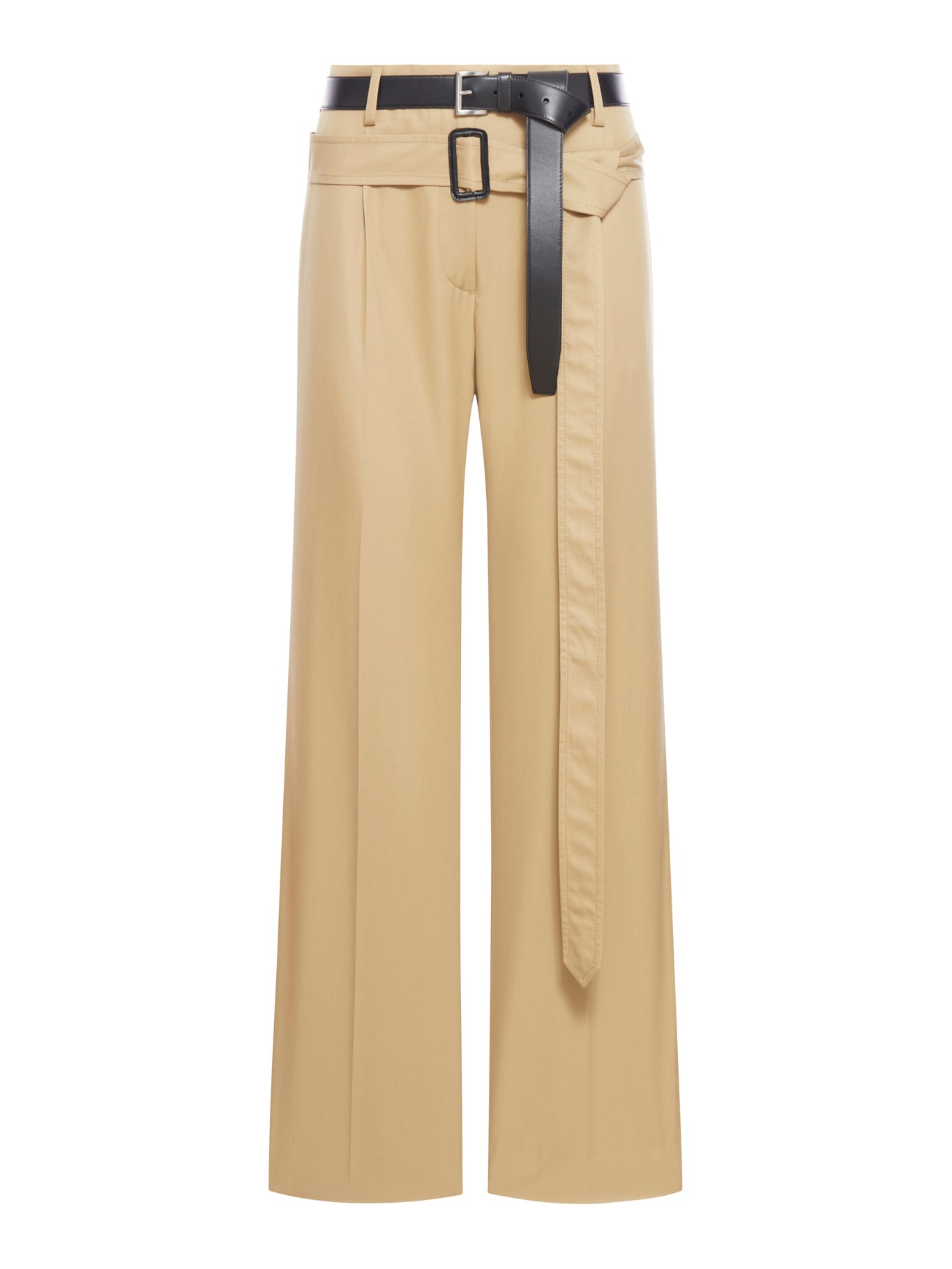 COTTON TWILL TROUSERS - 1