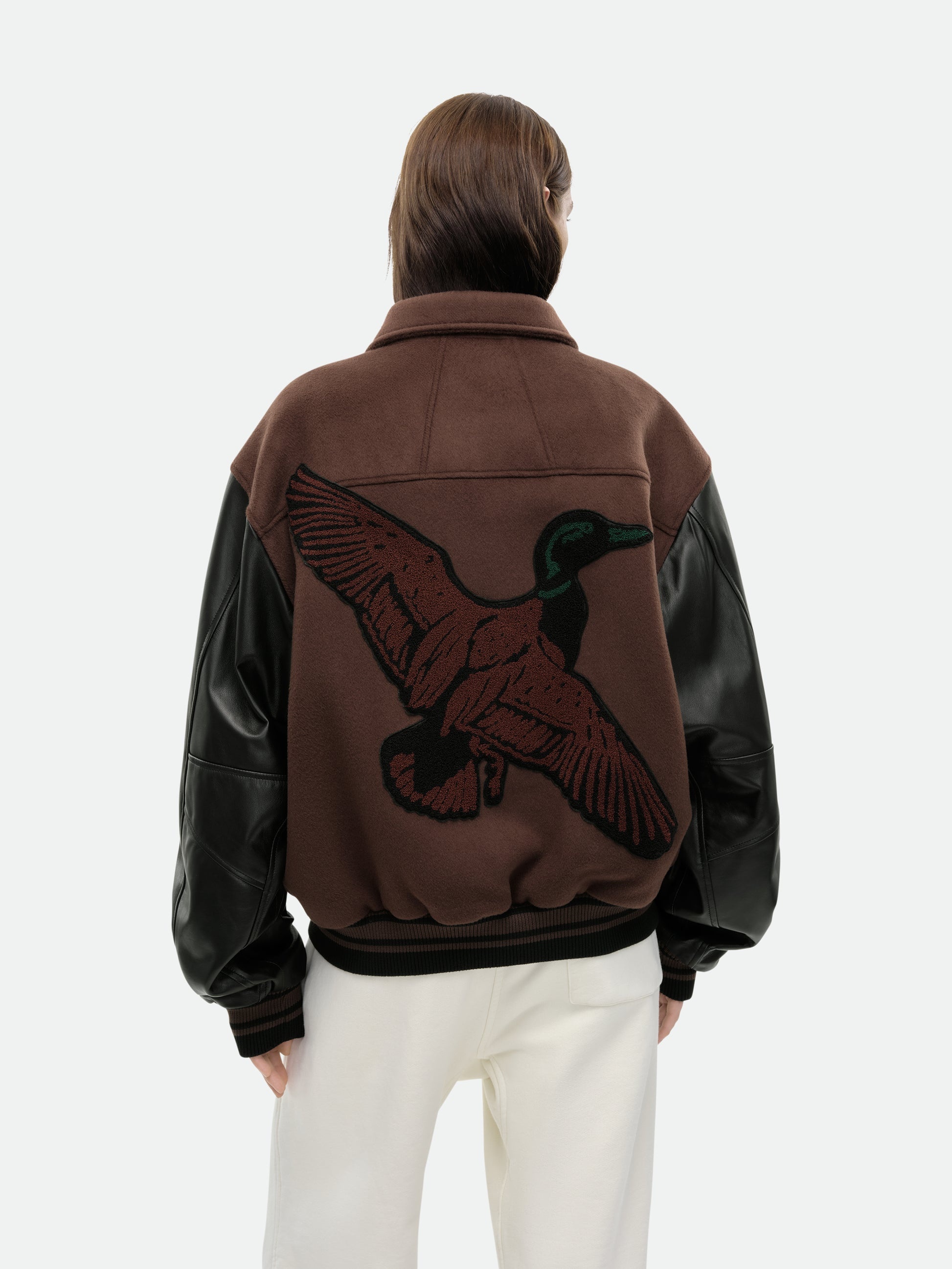 DUCK VARSITY JACKET - 4