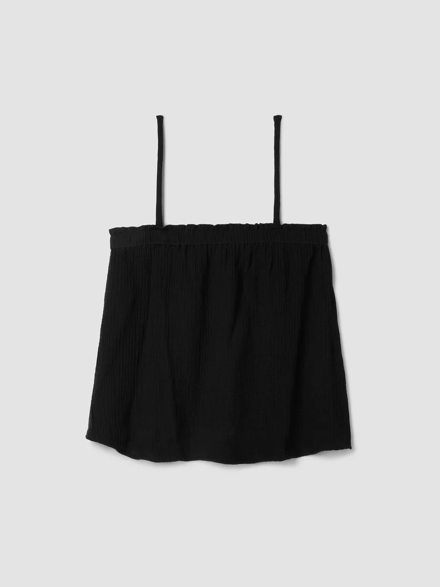 Organic Cotton Lofty Gauze Cami - 1