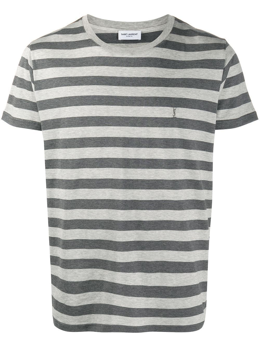 striped cotton T-shirt - 1