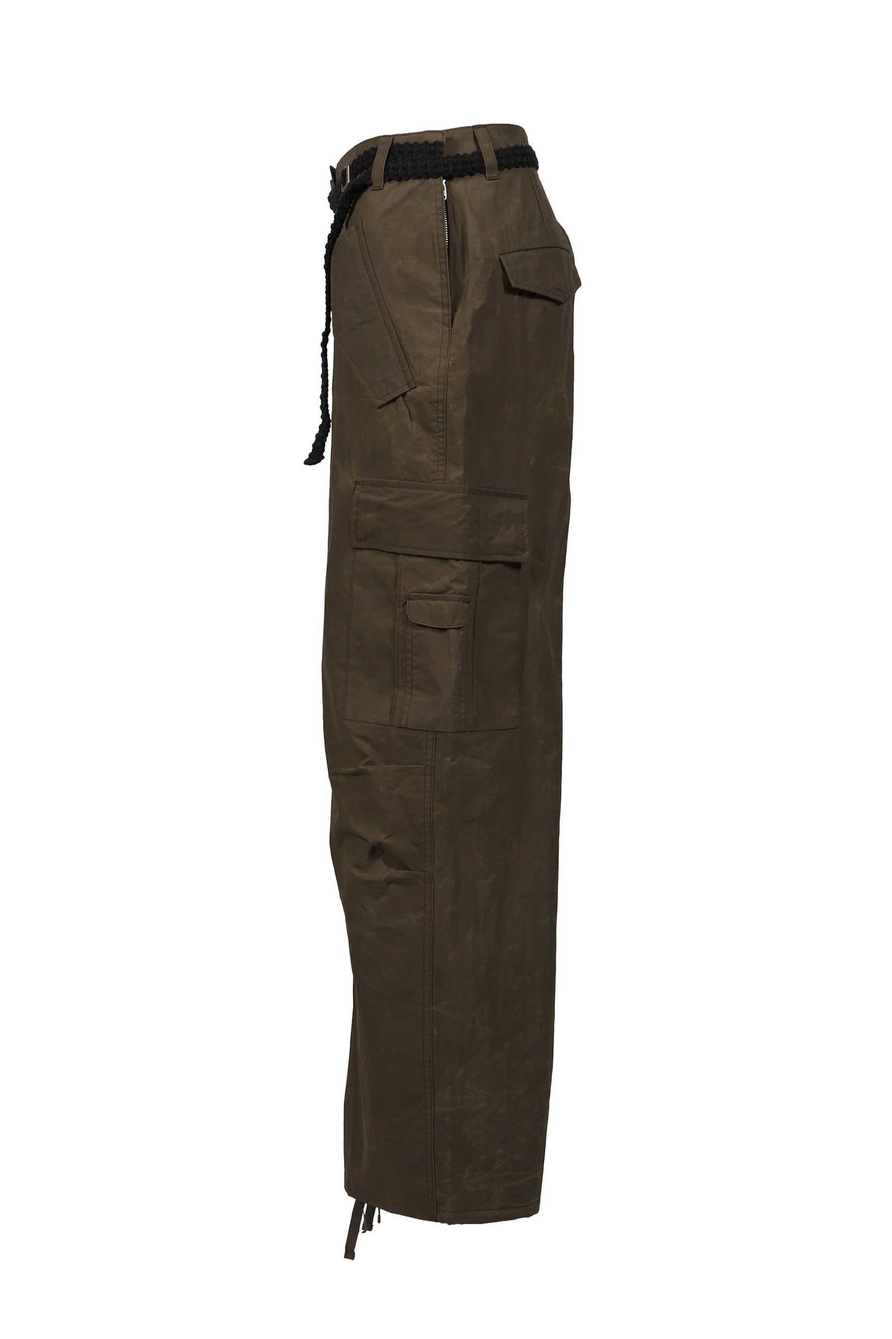 CARGO WRAP PANTS / TAUPE - 7