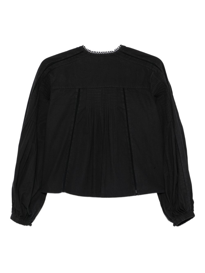 Isabel Marant Cubraly ruffled shirt outlook