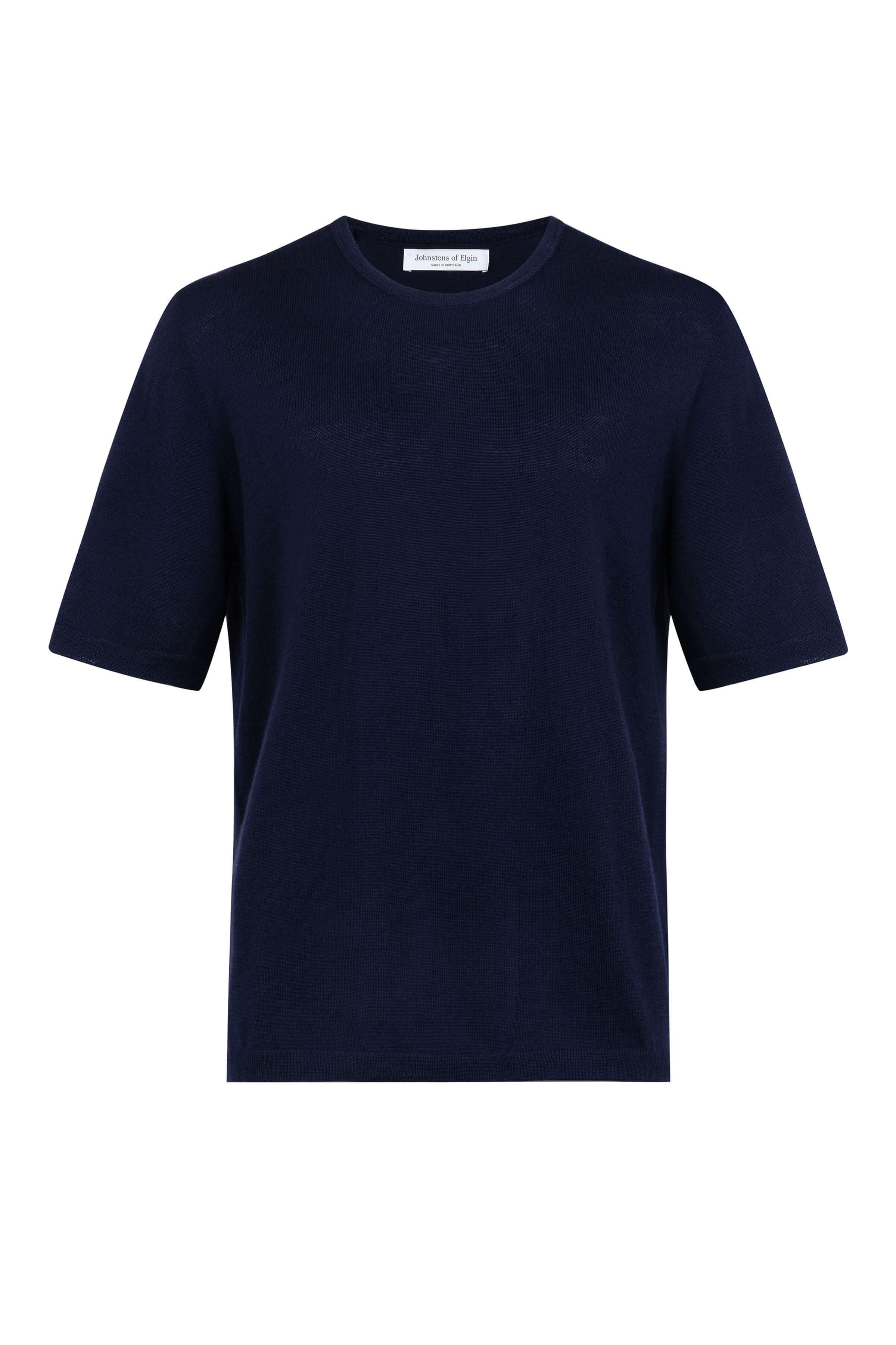 Superfine Merino Navy T-Shirt - 4