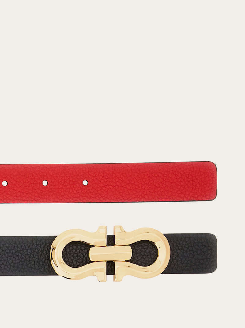 FERRAGAMO Reversible Gancini belt outlook