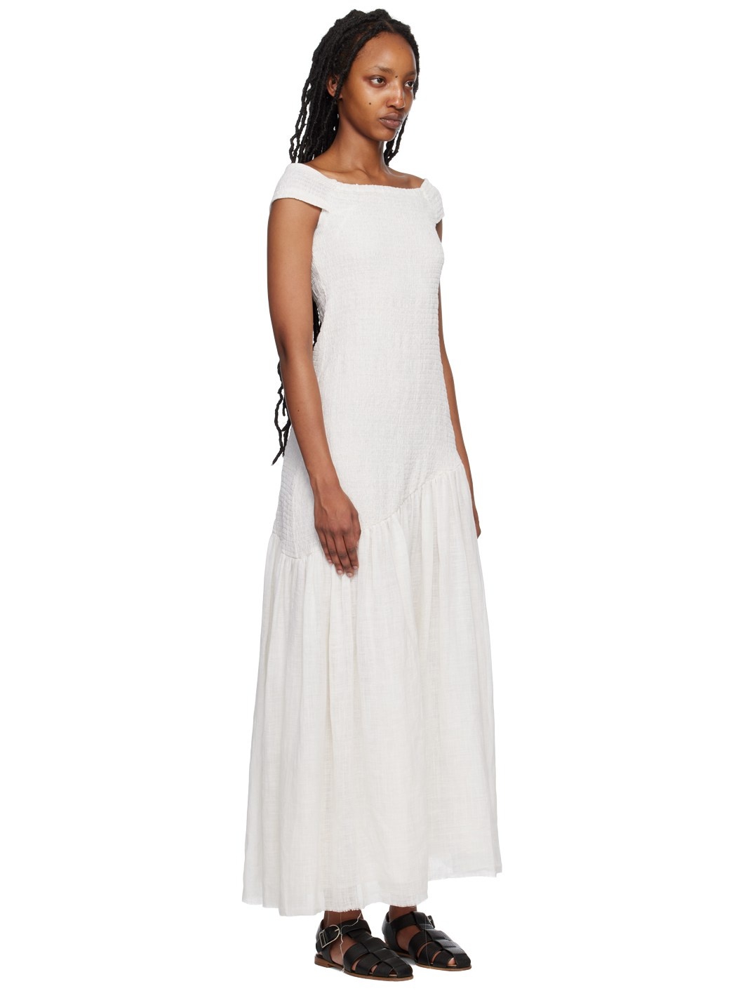 White Veloso Maxi Dress - 2