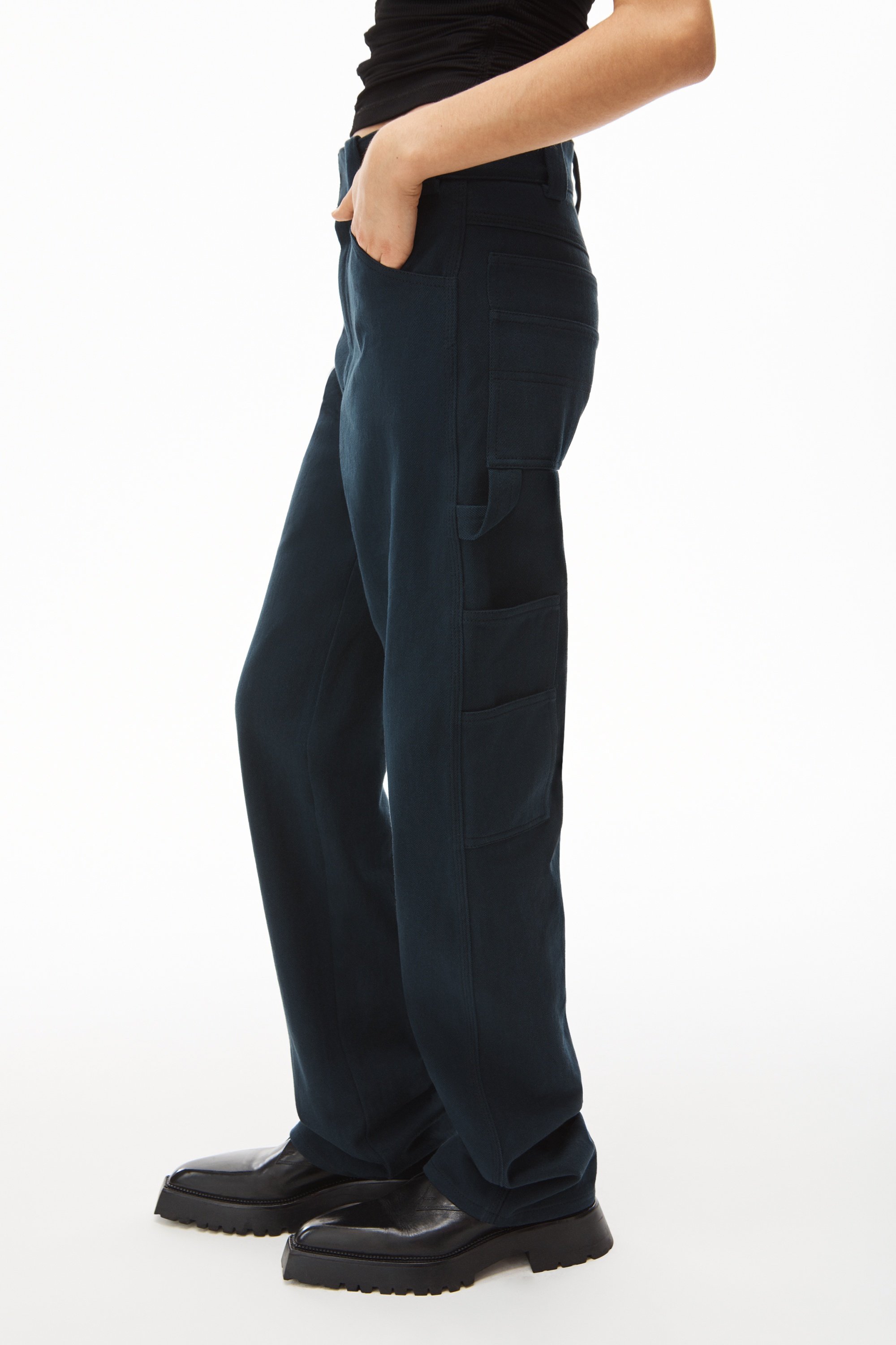 CARPENTER PANT IN RAW DENIM - 3