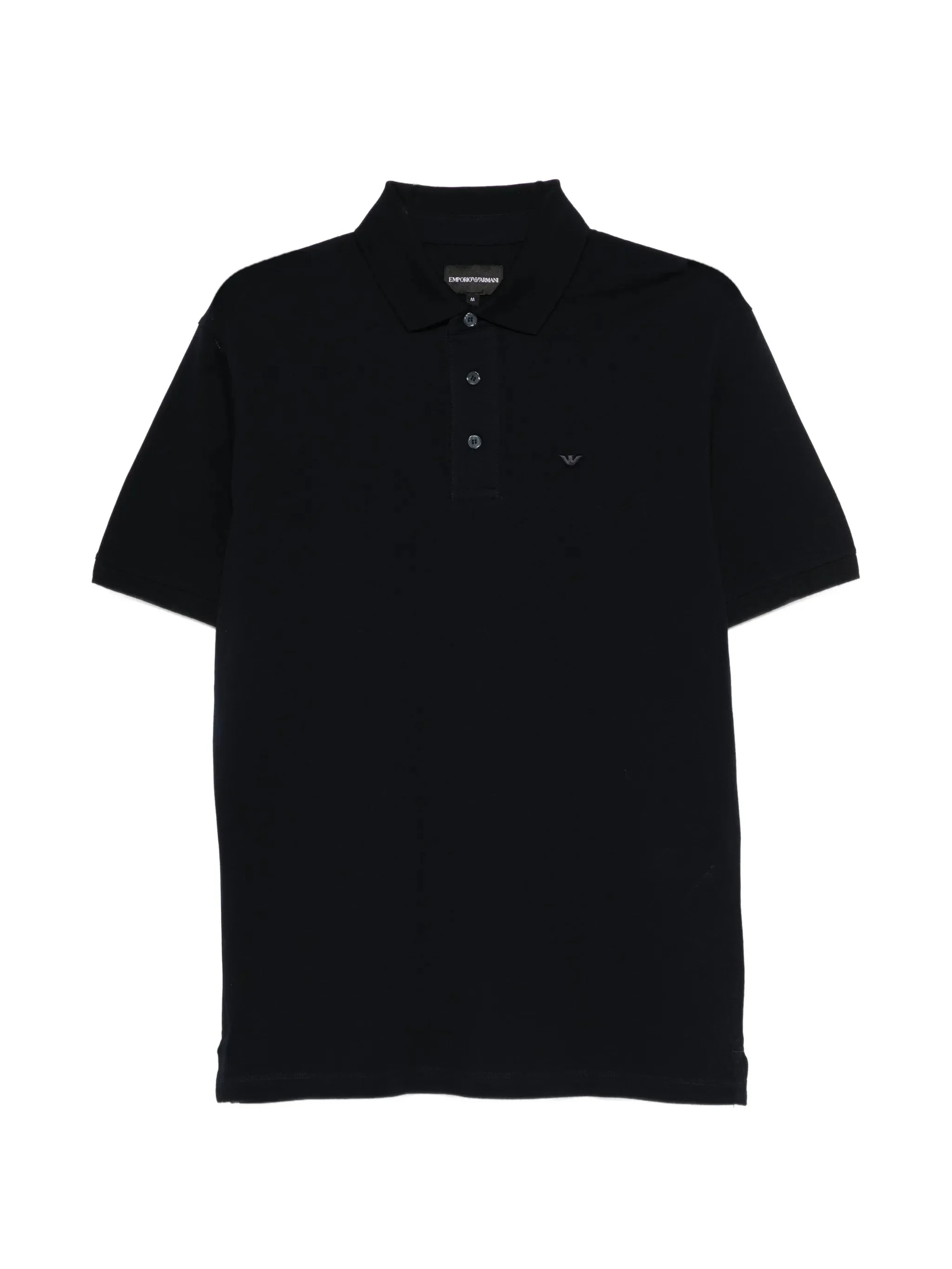 Emporio Armani Logo-plaque Short-sleeve Polo Shirt - 1