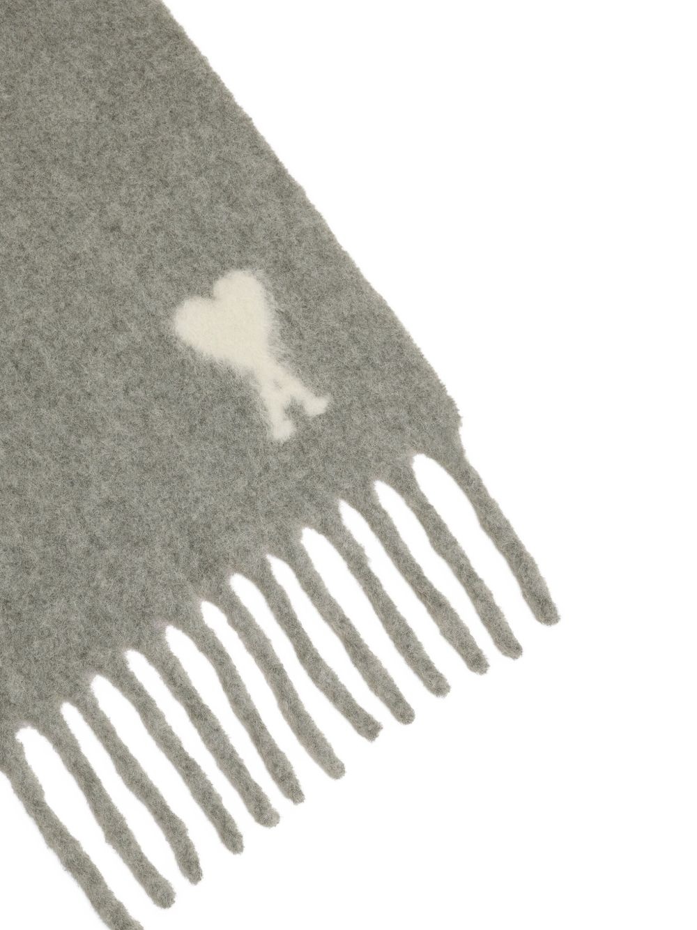 Ami De Coeur fringed scarf - 2