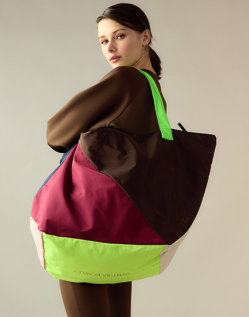 CYNTHIA ROWLEY Oversized Carryall Nylon Tote outlook