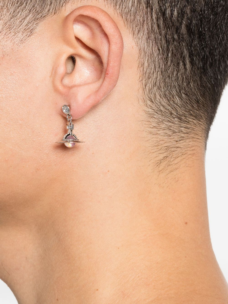Vivienne Westwood New Petite Orb drop earrings outlook