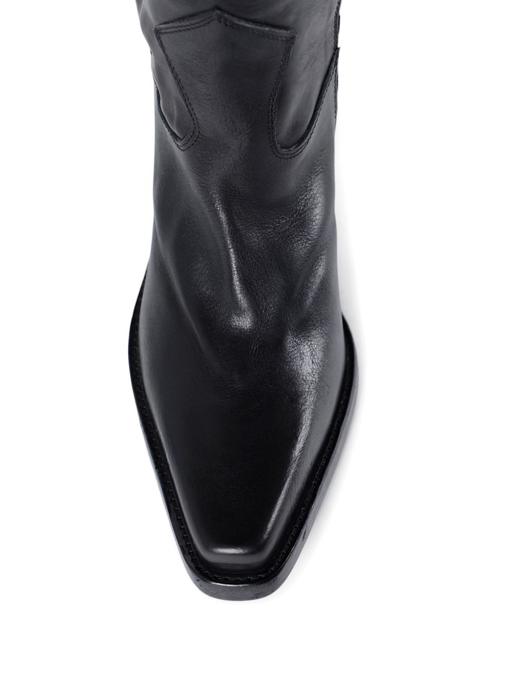 Lidar calf-leather cowboy boots - 3
