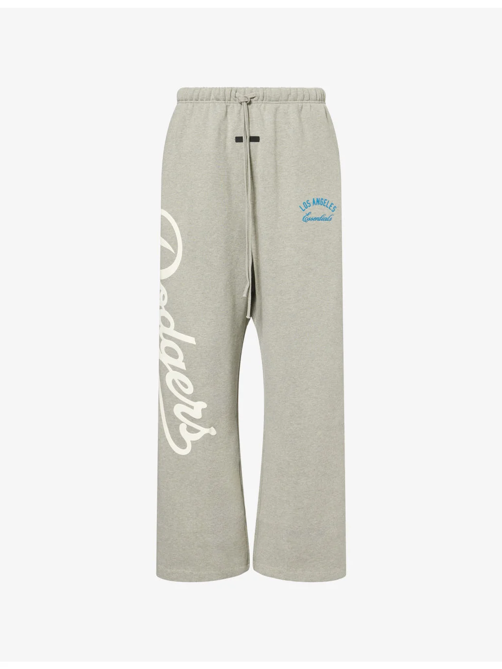 MLB L.A Dodgers Graphic-Print Cotton-Blend Jogging Bottoms - 1