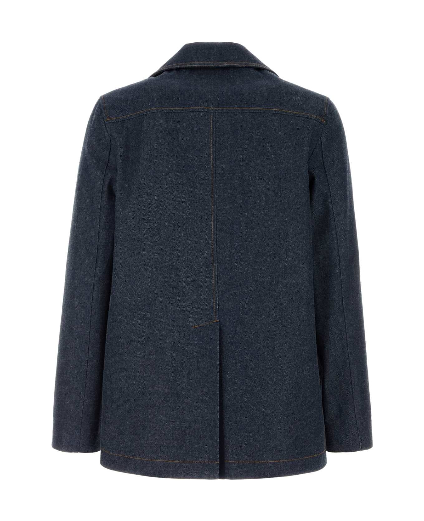 Denim Blazer - 2