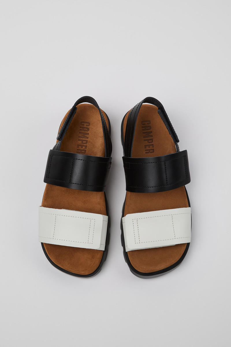 Brutus Sandal Multicolor Leather Sandals for Women. 4