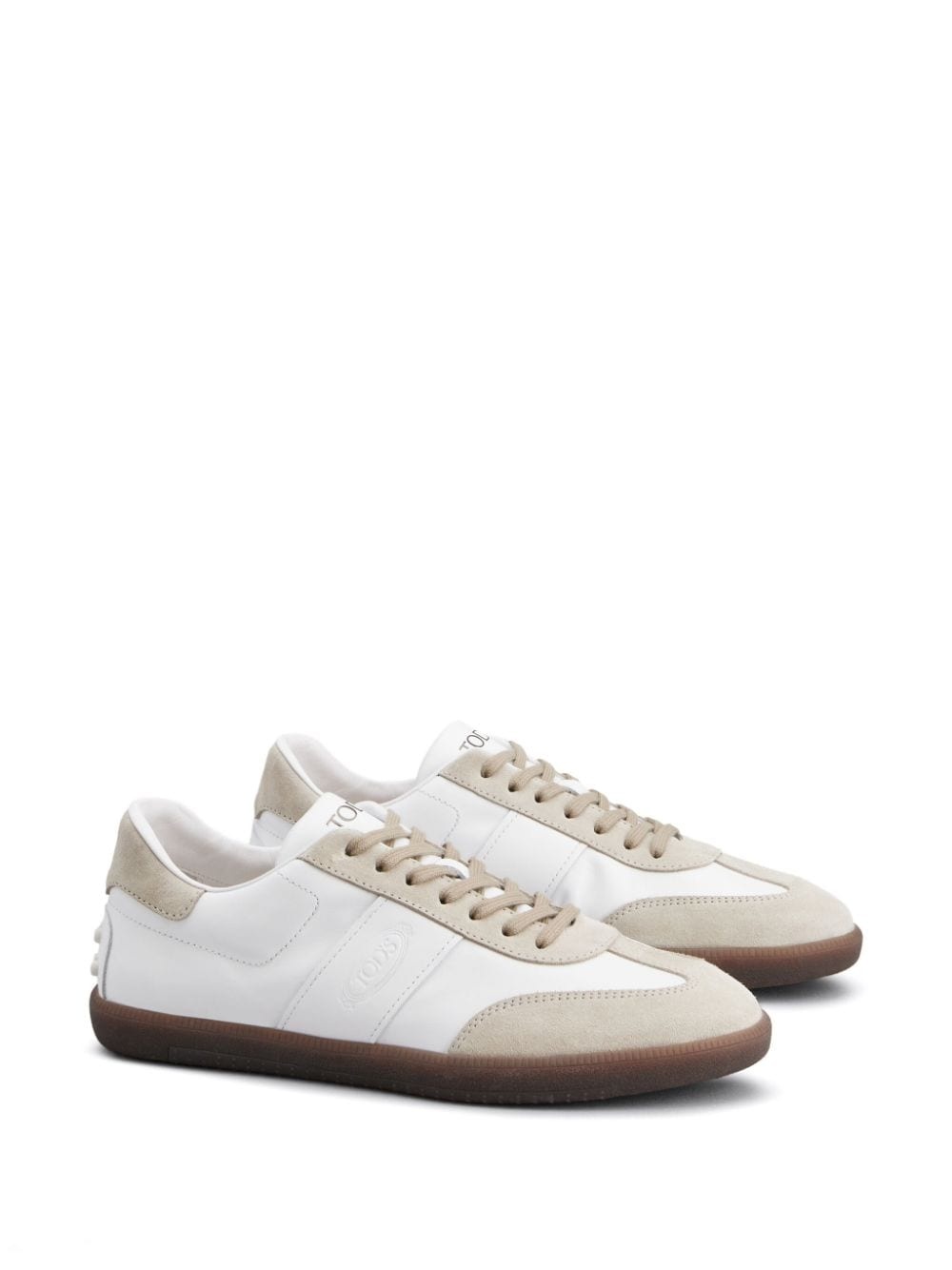 colour-block panelled sneakers - 2