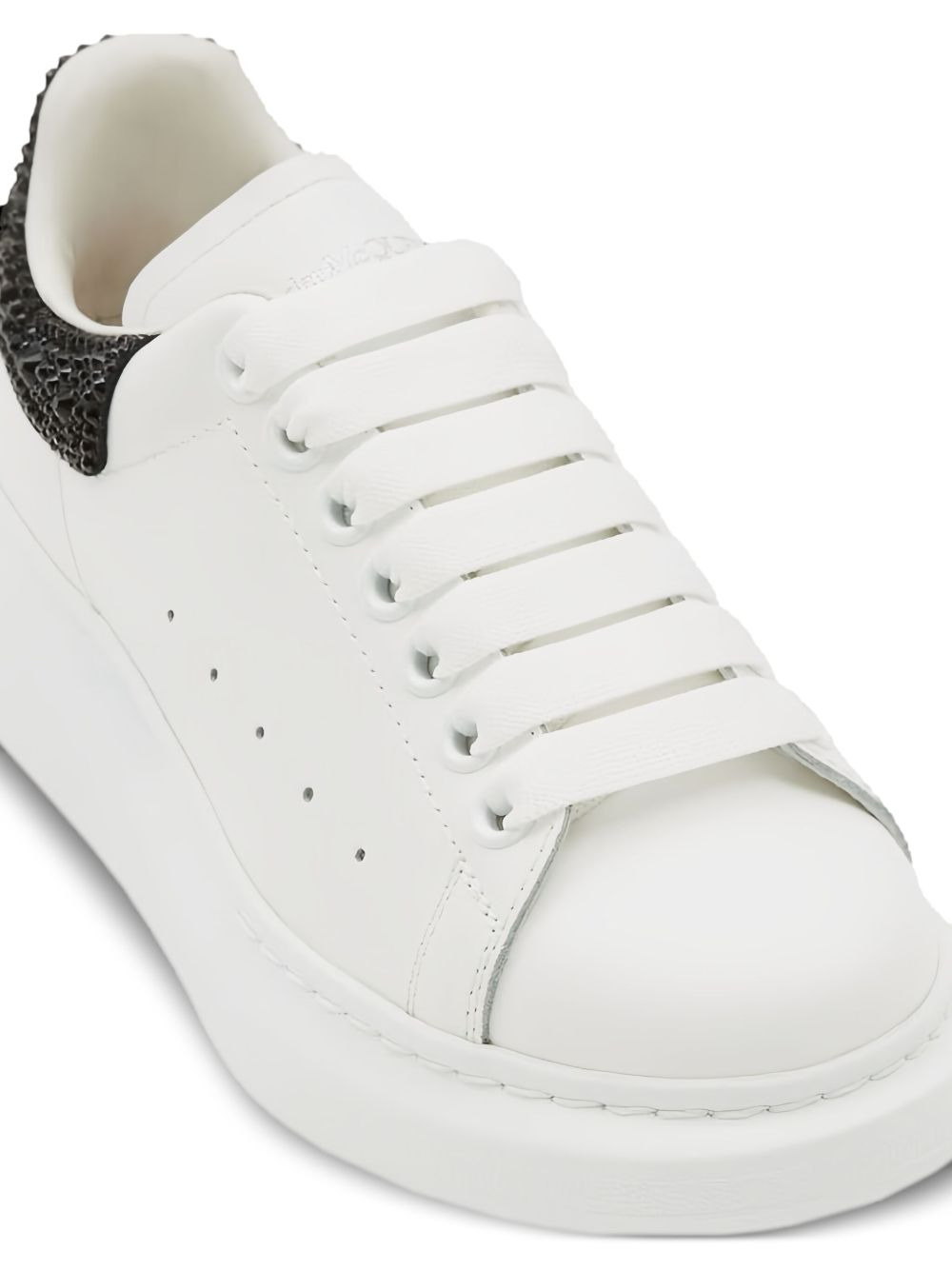 Oversize crystal-embellished platform sneakers - 4