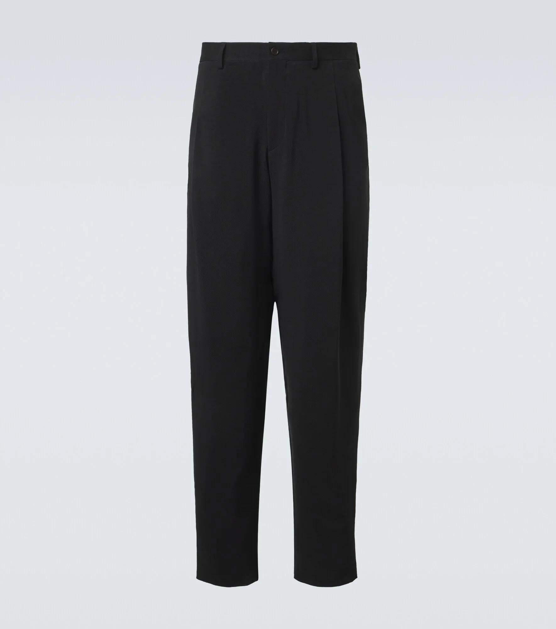 Pleated tapered pants - 1