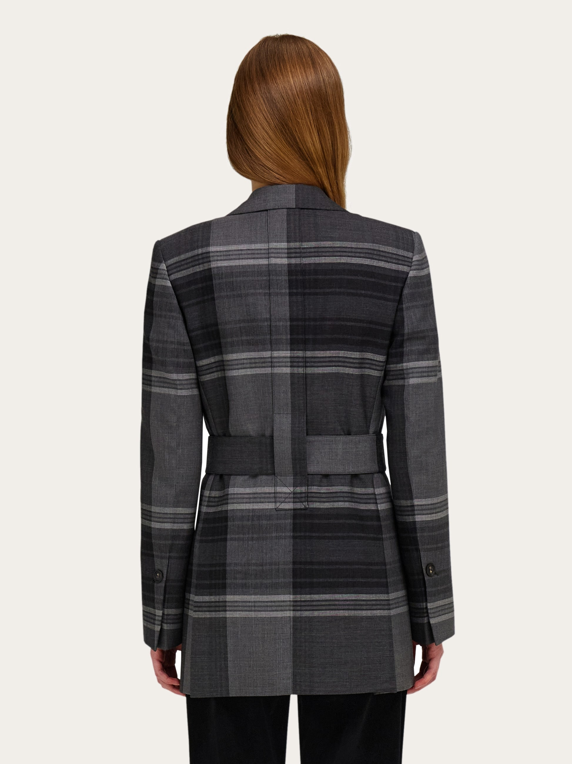 Belted blazer - 3