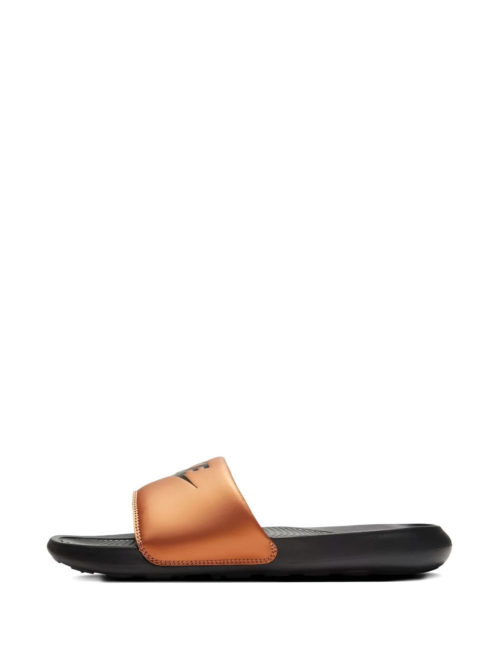 Victori One "Black/Black Metallic Cooper" slides - 4