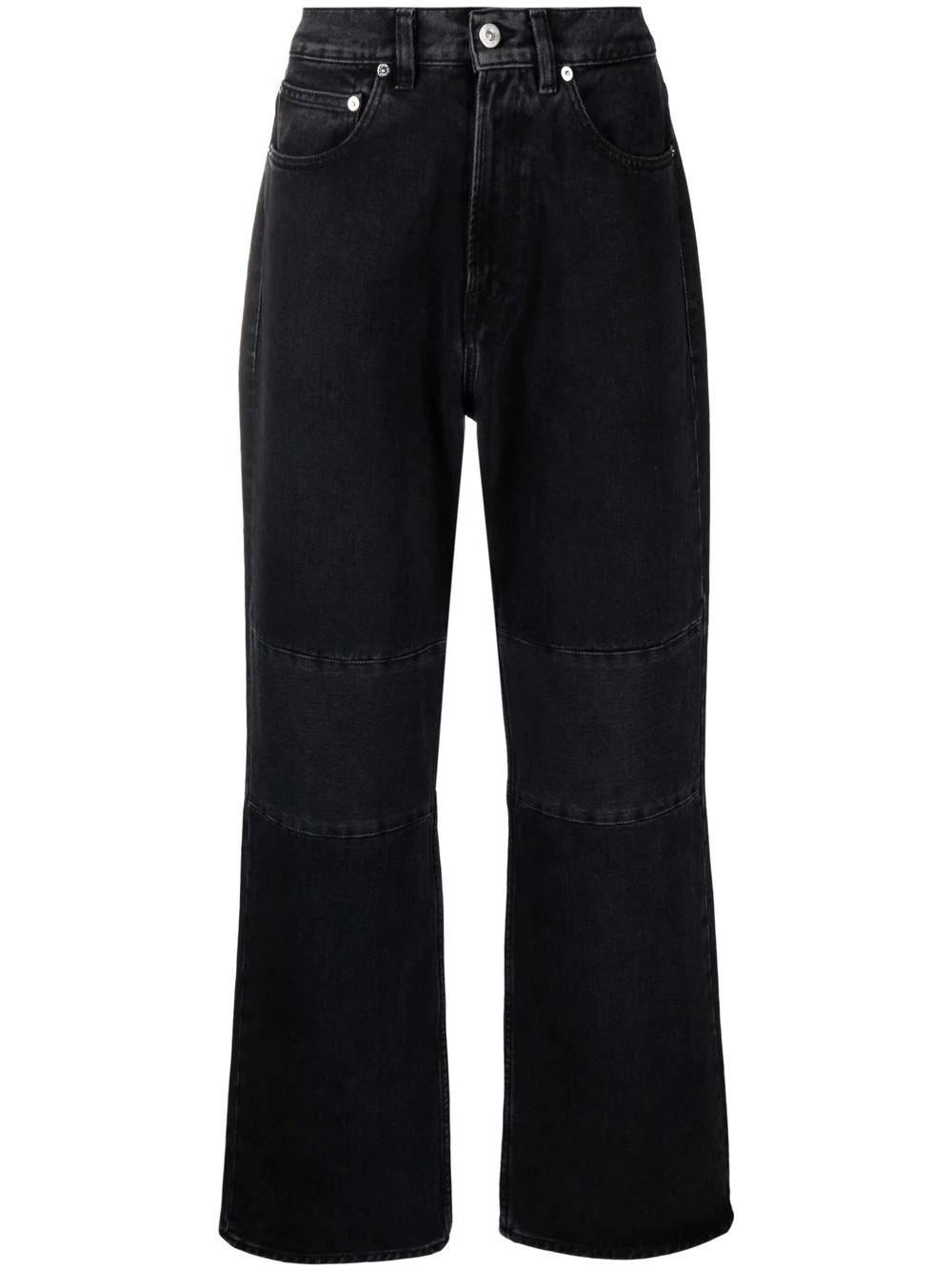 wide-leg panelled jeans - 1