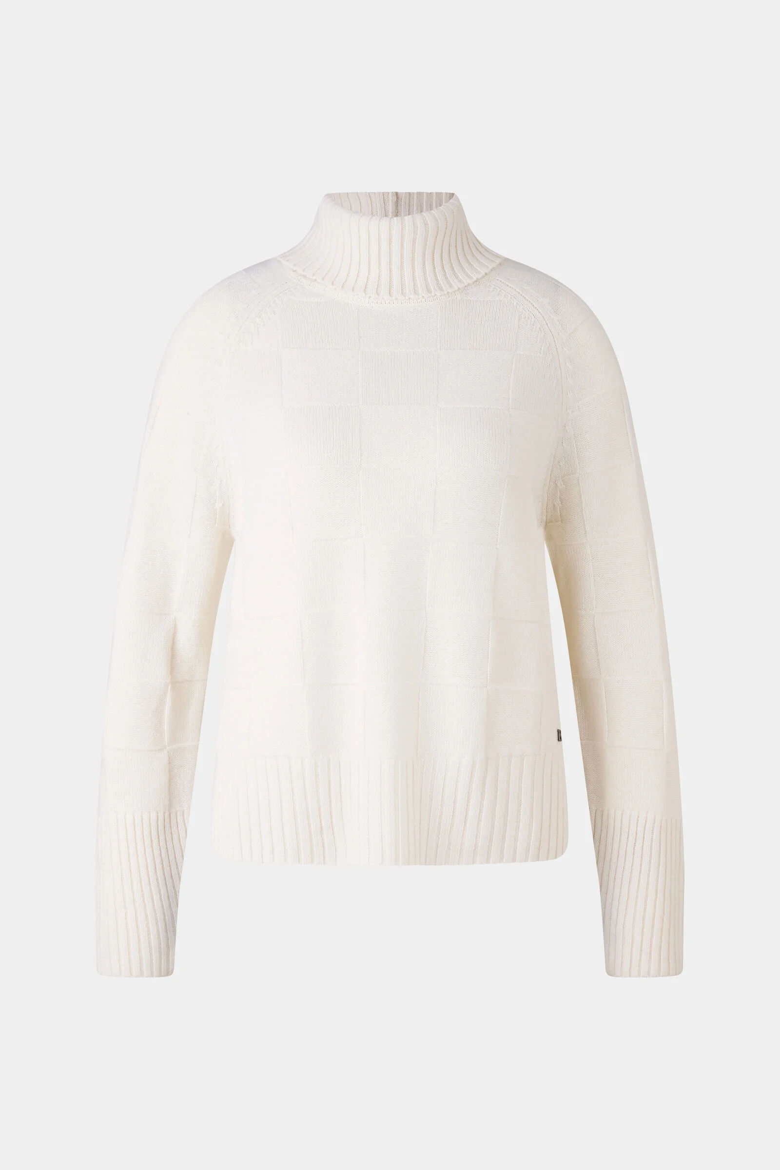 Lake turtleneck pullover in Cream - 1
