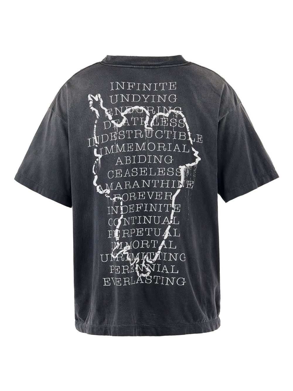 text-print T-shirt - 2