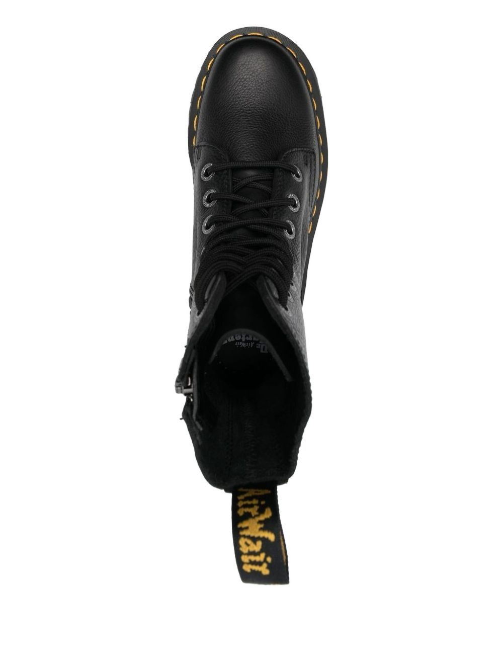 50mm Jadon III Pisa Leather Platform Boots - 3