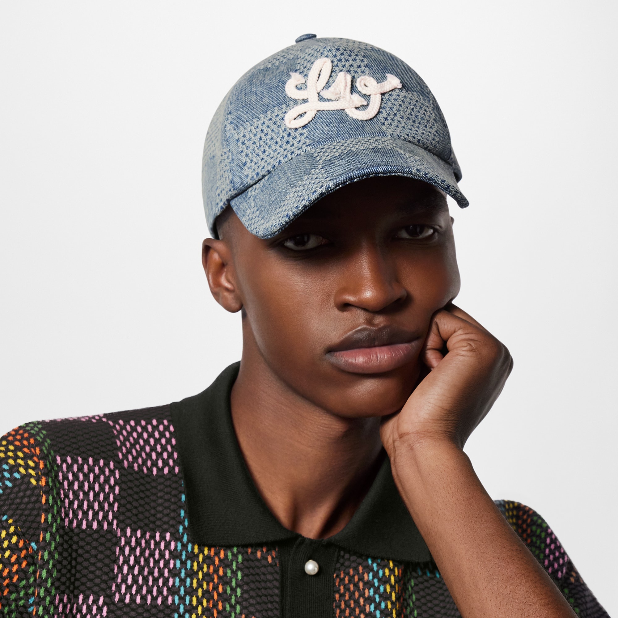 Damier Denim 3D Cap - 4
