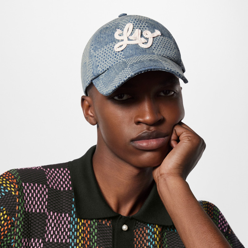 Damier Denim 3D Cap 4