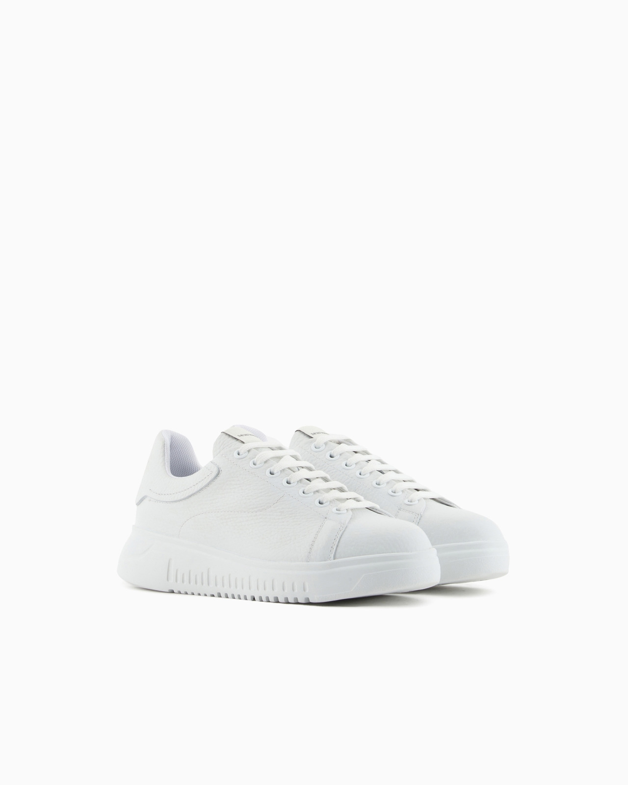 Tumbled leather sneakers - 2