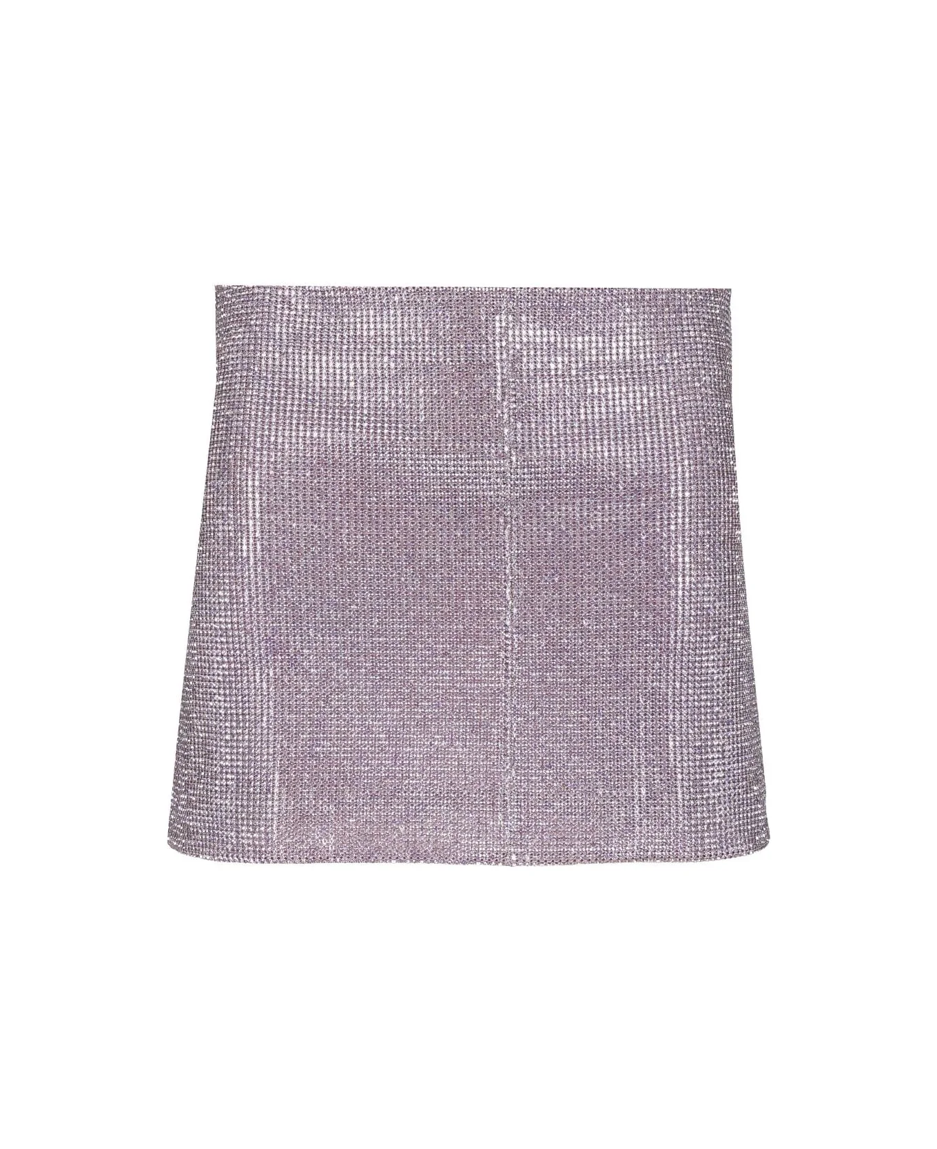 Metallic Mesh Skirt - 1