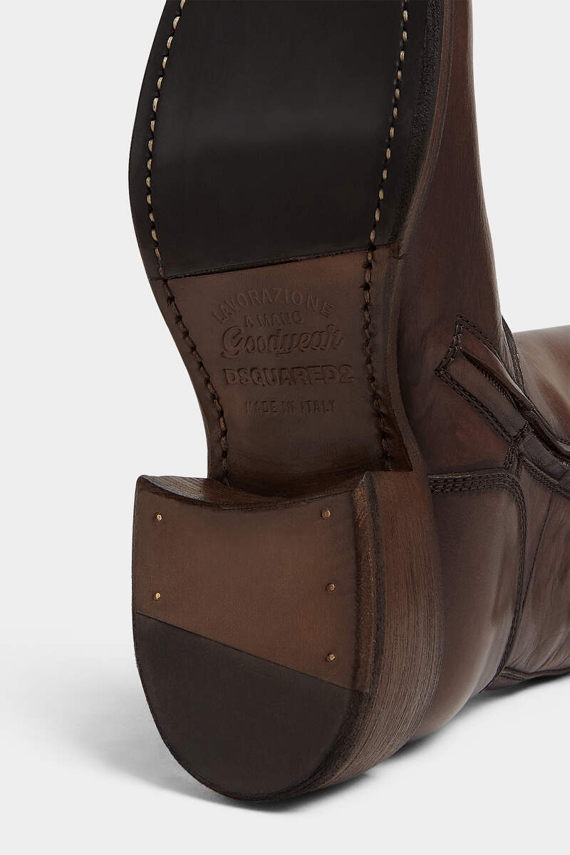 HARLEY BIKER BOOTS - 5