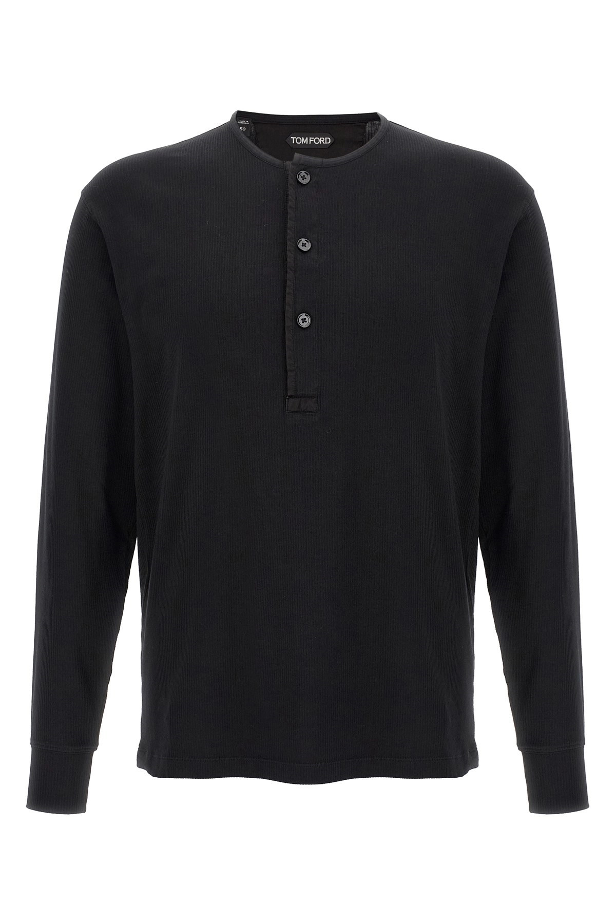 Ribbed cotton t-shirt - 1