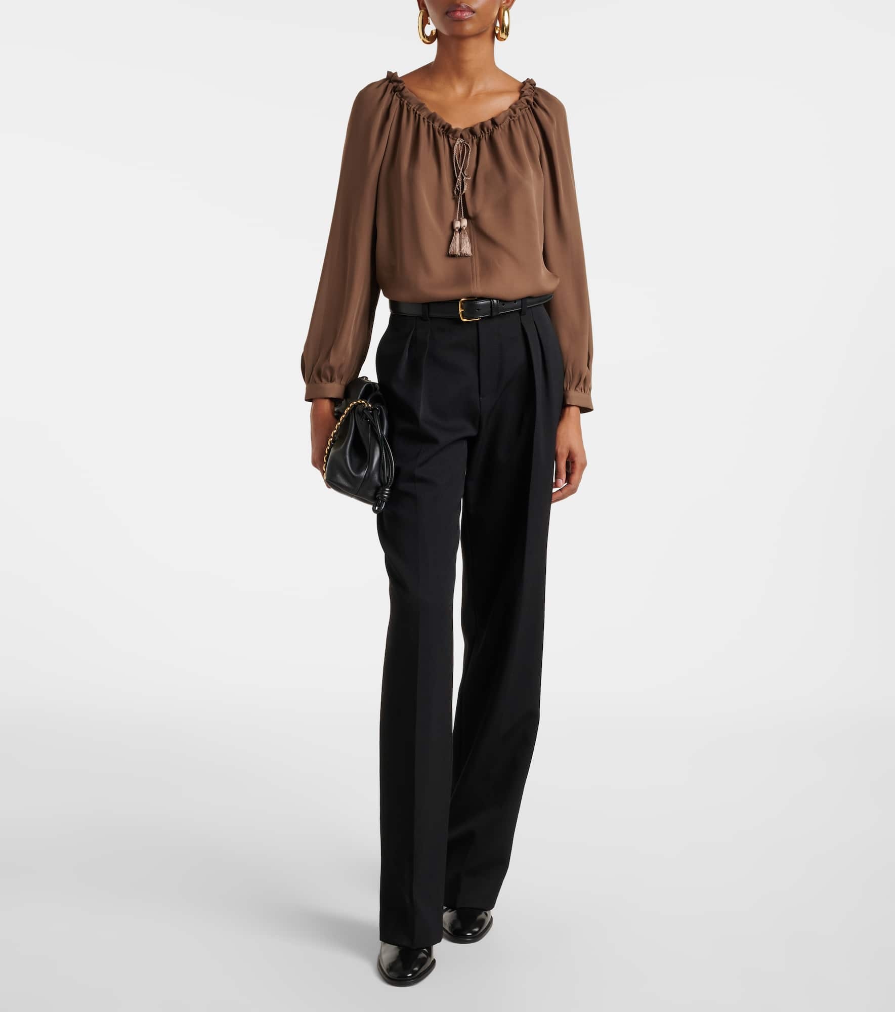 Carley silk georgette top - 2