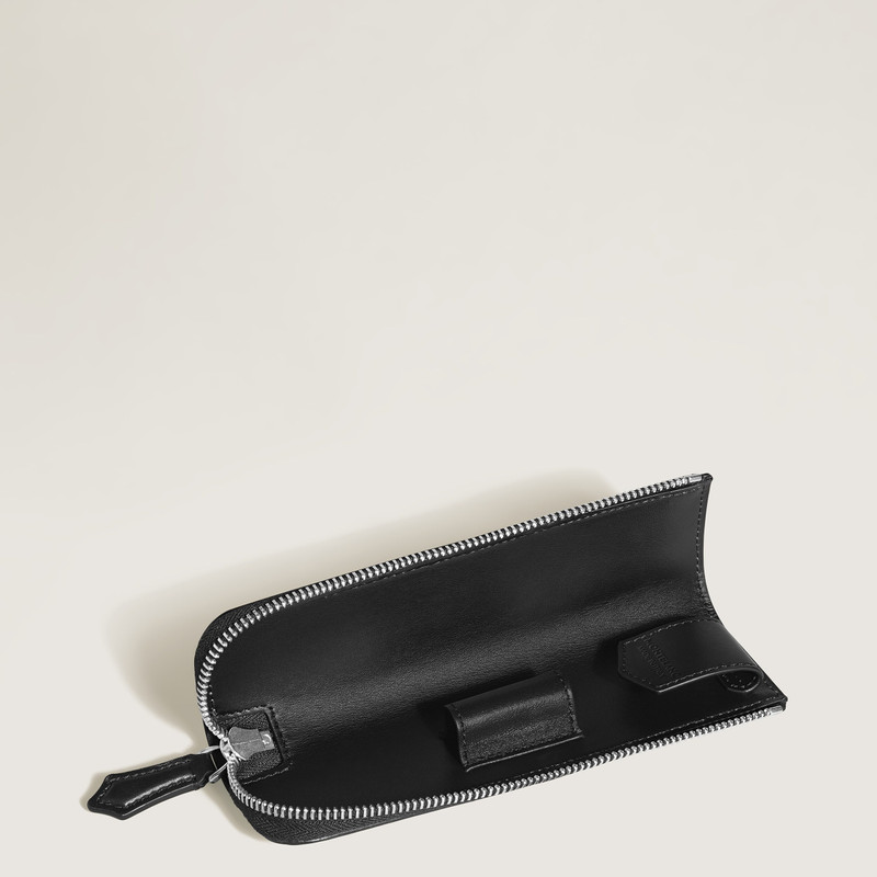 1-PEN CASE WITH ZIP IN SARTORIAL LEATHER 4