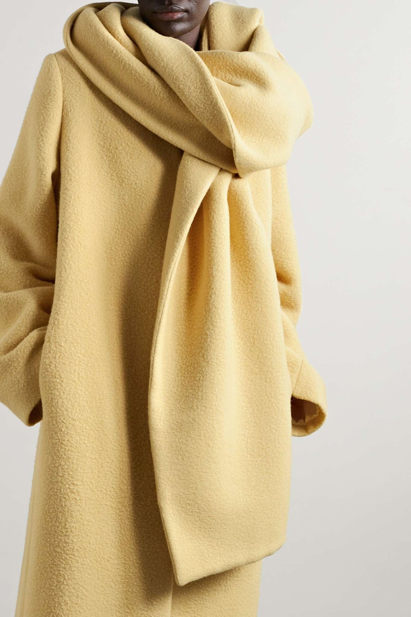 The Row Bisbee alpaca-blend scarf | netaporter | REVERSIBLE