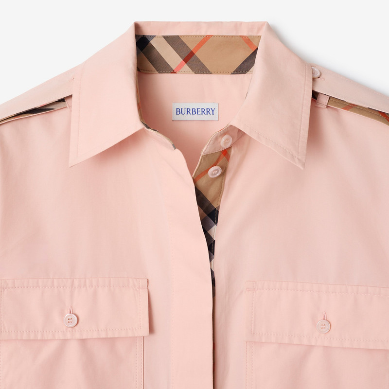 Cotton Poplin Shirt Dress 8