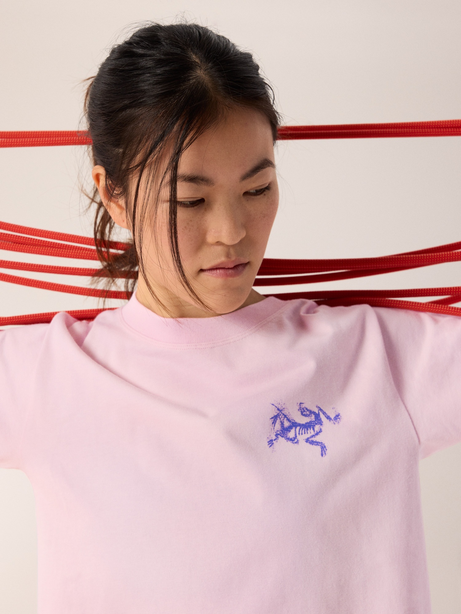 Kragg Cotton Bird Tile Crew Shirt SS - 3