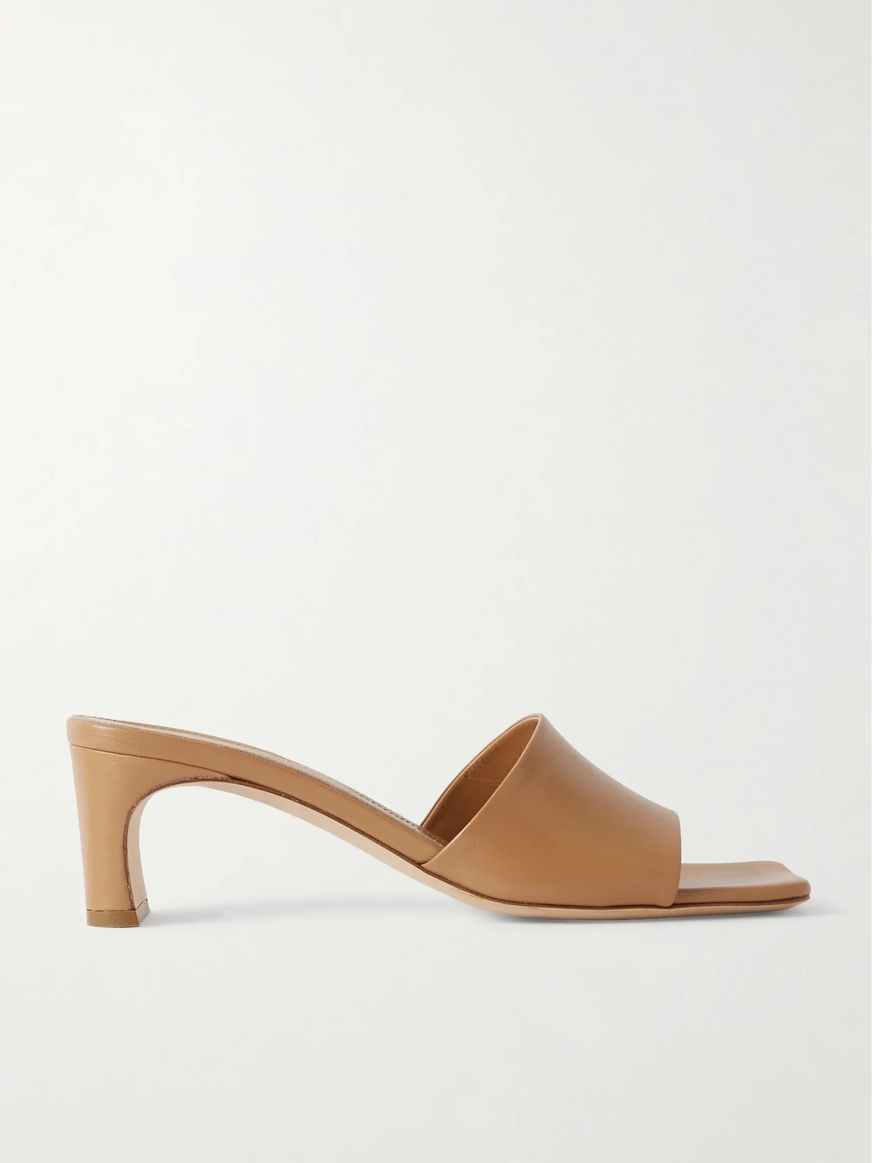 Jeanie Leather Mules - 1