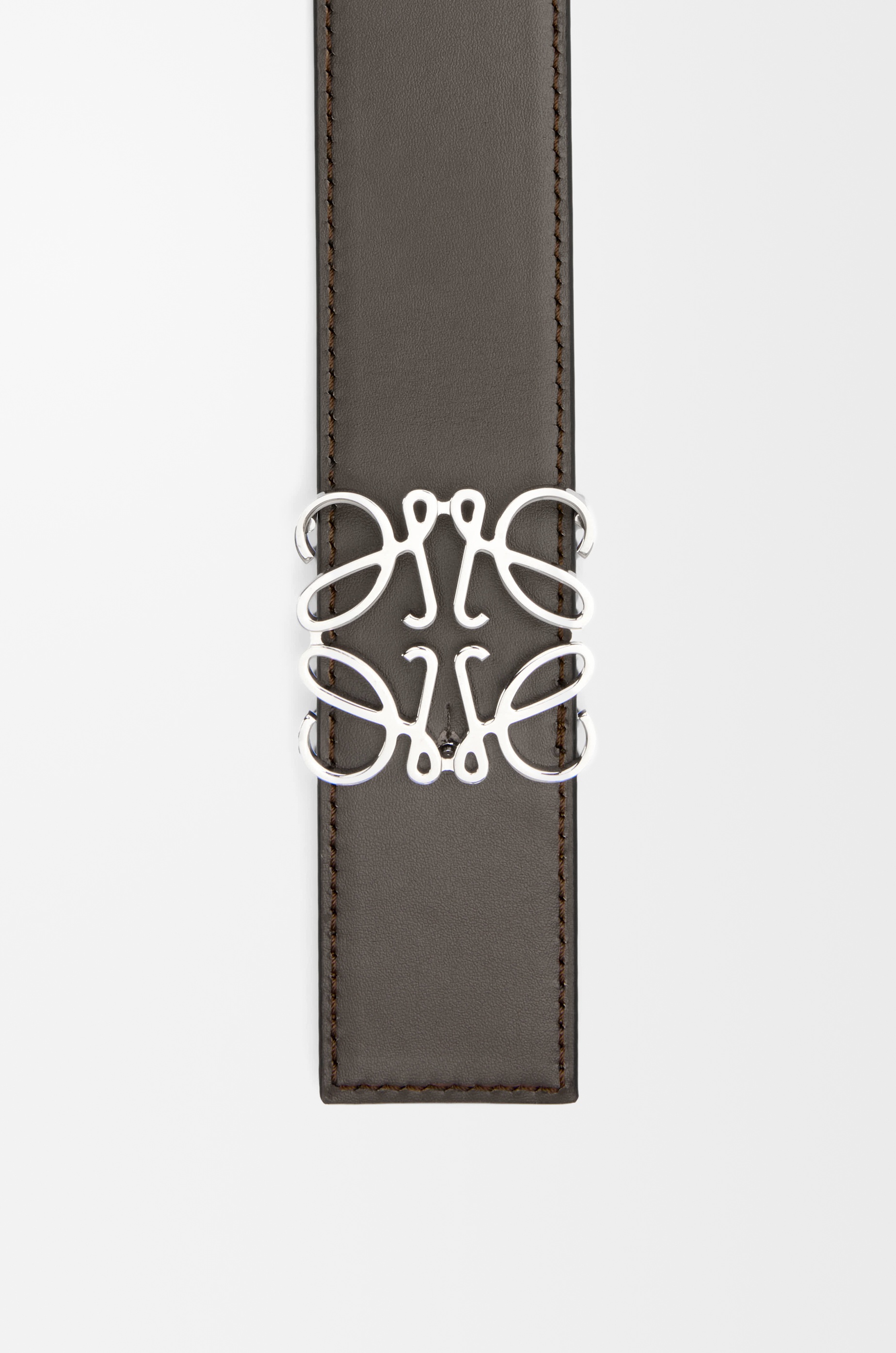 Reversible Anagram belt in smooth calfskin - 5