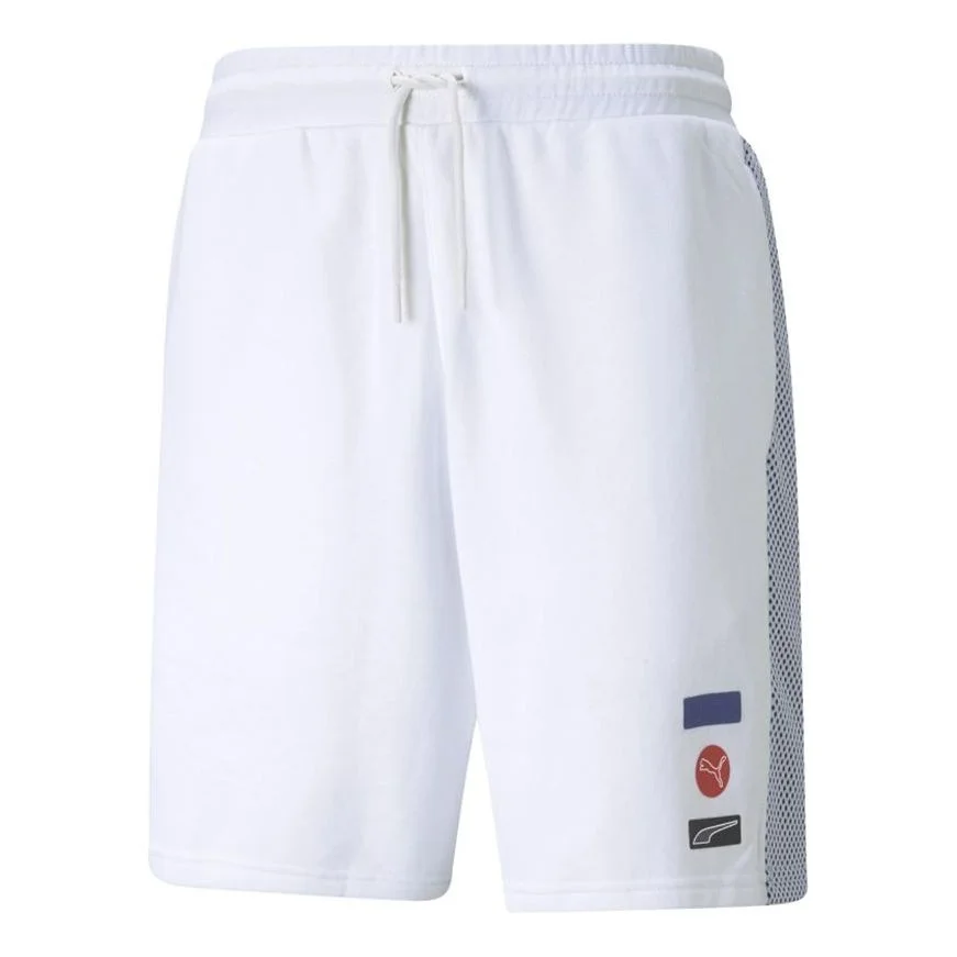 PUMA Decor 8 Shorts 'White Red Blue' 531085-02 - 1