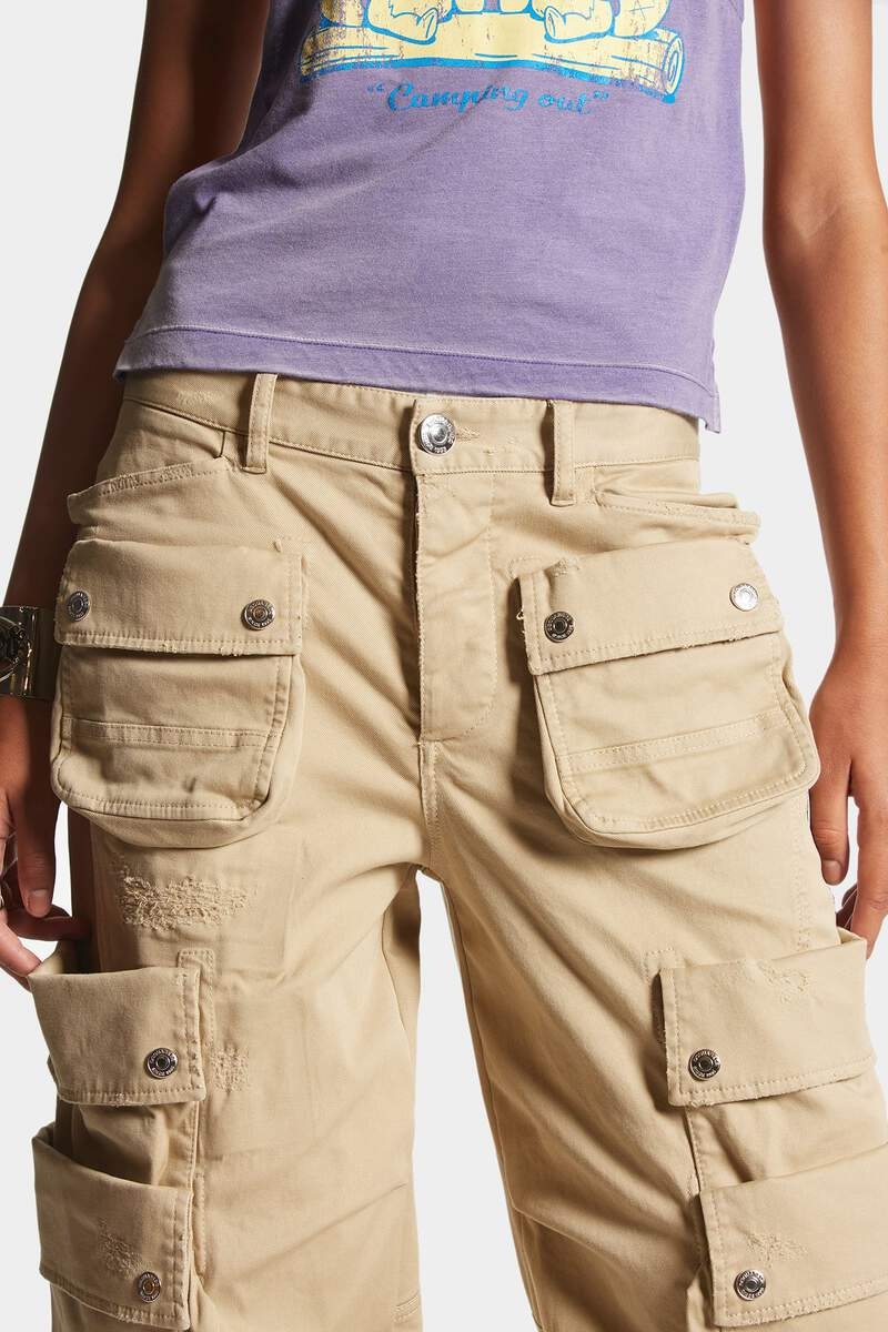 MULTIPOCKETS CARGO PANTS - 6