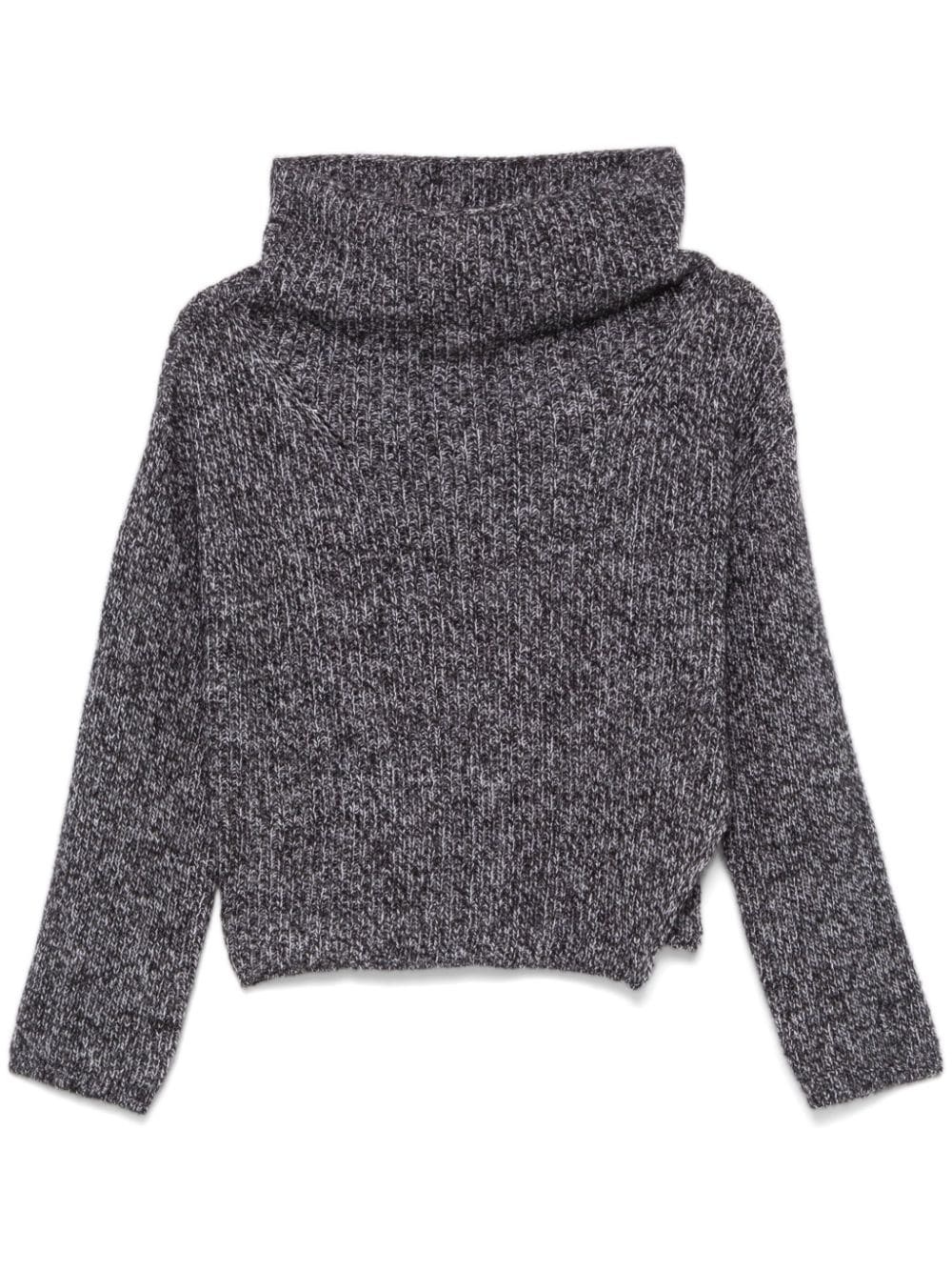 boat-neck sweater - 1