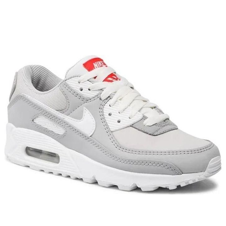(WMNS) Nike Air Max 90 'Light Smoke Grey' DJ1494-001 - 4