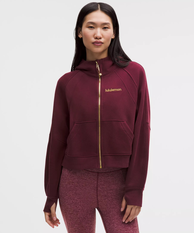 Lunar New Year Scuba Oversized Full-Zip Hoodie 1
